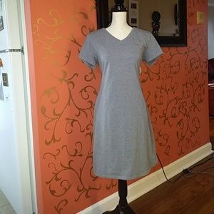 V-neck t-shirt dress